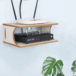 Wooden Set Top Box Holder-15