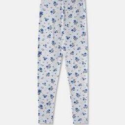 r&b Girls Floral Print Leggings with Elasticated Waistband-picture-36