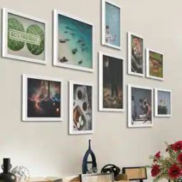 Set of 10 3D Collage Photo Frames-129