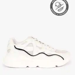 Panelled Lace-Up Sports Shoes-picture-11