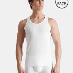 Pack of 2 Sleeveless Vests-46