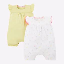 Pack of 2 Cotton Rompers-image-16
