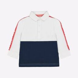 Colourblock Polo T-shirt-15