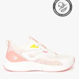 Logo Print Paneled Lace-Up Running Shoes-image-99