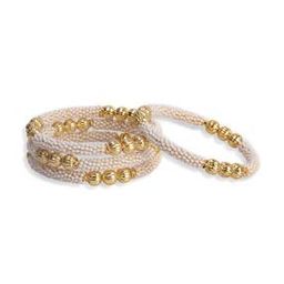 Set of 4 Pearl-Embellished Bangles-image-37