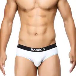 Cotton Briefs with Elasticated Waist-image-66