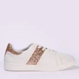 Women Embellished Lace-Up Casual Shoes-image-8
