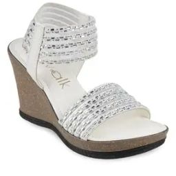 Women Embellished Ankle-Strap Wedges-20