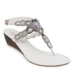 Women Embellished T-Strap Wedges-image-23