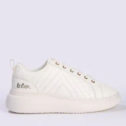 Women Quilted Lace-Up Sneakers-image-13