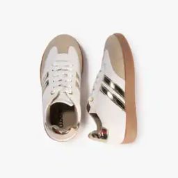 Round-Toe Lace-Up Flat Shoes-image-10