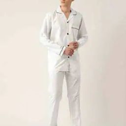 Men Regular Fit Loungewear Set-image-98