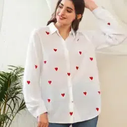 maykr Women Regular Fit Cotton Shirt-picture-0