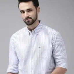 Men Striped Slim Fit Shirt-image-19