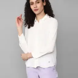 Regular Fit Spread Collar Shirt-image-59