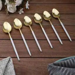 Set of 6 Matt Finish Table Spoons-19
