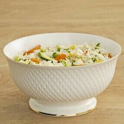 Geometry Ceramic Salad Bowl-image-4