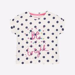 Polka-Dot Print Crew-Neck T-shirt-image-50
