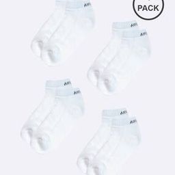 Solid Ankle-Length Socks-image-8