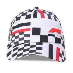 Men Checkered F1 Baseball Cap-image-45