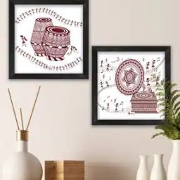 Set of 2 Music Lover Themed Digital Print Poster Frames-50