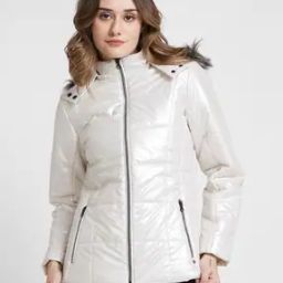 Women Regular Fit Quilted Jacket-image-13