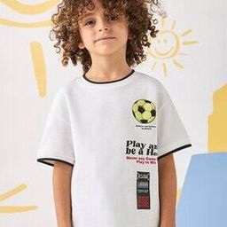 Boys Graphic Printed T-shirt-image-27