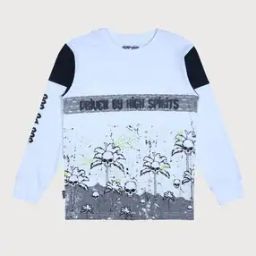 Graphic Print Crew-Neck T-shirt-picture-22