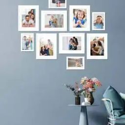 Pack of 10  Individual photo frames-13