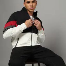 Men Colourblock Jackpot Fit Jacket-picture-15