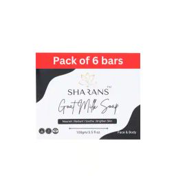 Pack of 6 Sharans Bathing Soaps image 1