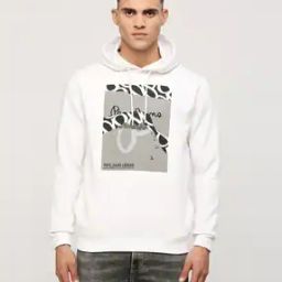 Men Graphic Print Regular Fit Hoodie-image-31