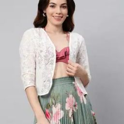 Women Lace Shrug-13