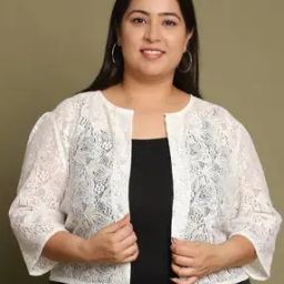 Women Lace Shrug-24