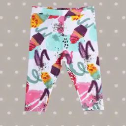 Girls Graphic Print Leggings-picture-50