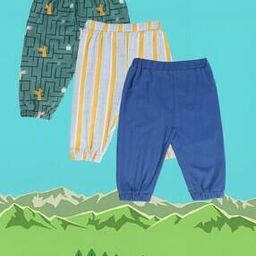 miniklub Pack of 3 Printed Joggers-picture-19
