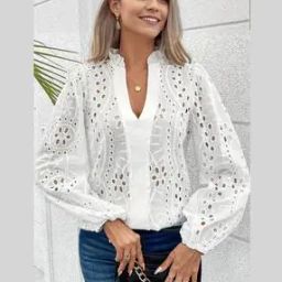 Women Embroidered Regular Fit Top-image-95