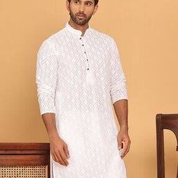 Men Embroidery Long Kurta-picture-15
