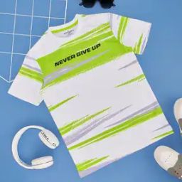 Boys Regular Fit Crew-Neck T-Shirt-image-82
