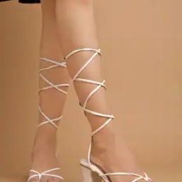 Women Multi-Strap Chunky-Heeled Sandals-image-42
