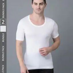 Men Pack of 2 Cotton Vests-37
