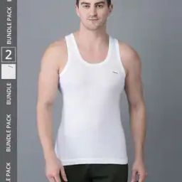 Men Pack of 2 Scoop-Neck Vests-35