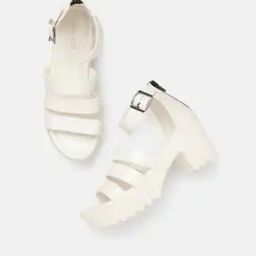 Women Chunky Heeled Sandals-image-14
