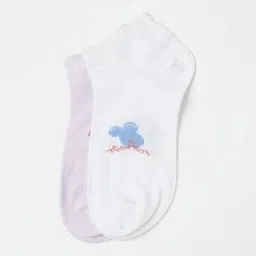 Set of 2 Ankle-Calf Length Everyday Socks-image-92