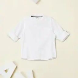 max Boys Cotton Round Neck Shirt-picture-12