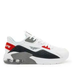 Round-Toe Lace-Up Sneakers-24