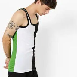 Sleeveless Colourblock Rock Vest-image-5