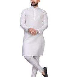Men Striped Regular Fit Long Kurta-image-26