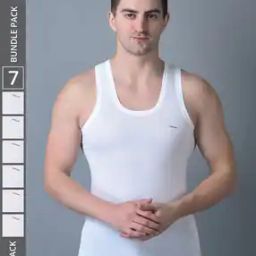 Pack of 7 Men Regular Scoop-Neck Vests-image-74
