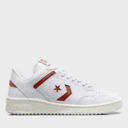 Lace Fastening Sneakers with Leather Upper-image-26